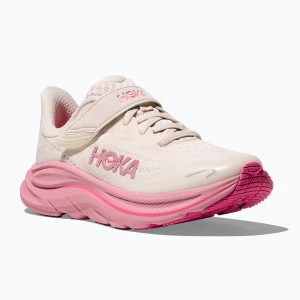 Buty do biegania dziecięce HOKA Clifton 10 rose cream/dried rose