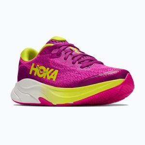 Buty do biegania dziecięce HOKA Rincon 4 fuchsia / fuchsia Fioletowy