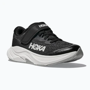 Buty do biegania dziecięce HOKA Rincon 4 Little Kids black/white