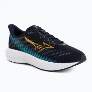Buty do biegania dziecięce Mizuno Enerzy Rider Jr baritone blue/citrus/capri breeze