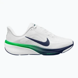 Buty do biegania dziecięce Nike Pegasus 42 white / green spark / midnight navy