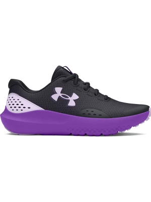 Buty do biegania dziewczęce Under Armour UA Ggs Surge 4 - czarne