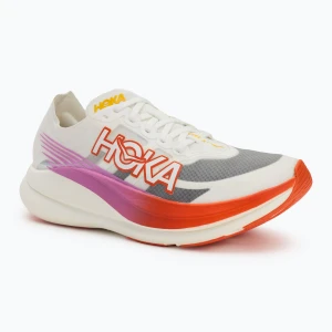 Buty do biegania HOKA Rocket X 2 frost/lava Szary