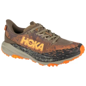 Buty do biegania Hoka Speedgoat 6 1147791-AQL brązowe