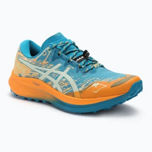 Buty do biegania męskie ASICS Fuji Lite 5 teal blue/cool matcha