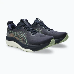Buty do biegania męskie ASICS Gel-Kayano 33 midnight/khaki green Granatowy