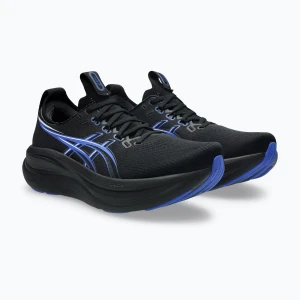 Zdjęcie produktu Buty do biegania męskie ASICS Gel-Nimbus 28 black/neon blue
