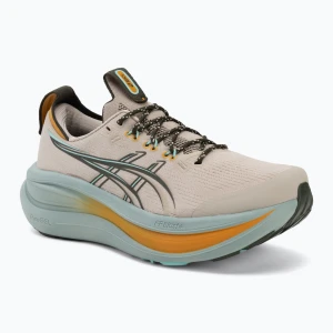 Buty do biegania męskie ASICS Gel-Nimbus 28 TR simply taupe / ocean haze Beżowy