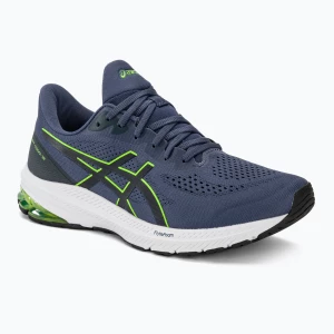 Buty do biegania męskie ASICS GT-1000 12 thunder blue/electric lime