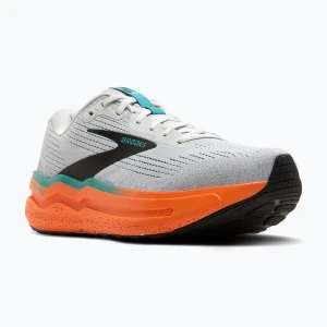 Buty do biegania męskie Brooks Ghost Max 2 oyster mushroom/orange /teal