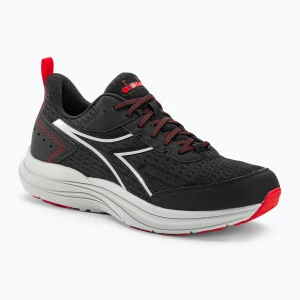 Buty do biegania męskie Diadora Snipe black/silver/red