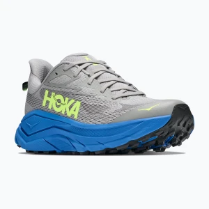 Buty do biegania męskie HOKA Challenger 8 stardust / virtual blue Szary