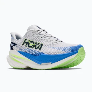 Buty do biegania męskie HOKA Mach X 3 cosmic grey / virtual blue Biały