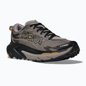 Buty do biegania męskie HOKA Mafate 5 skyward cement/black Szary