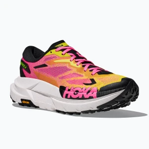 Buty do biegania męskie Hoka Mafate X neon hoka citrus/neon rose