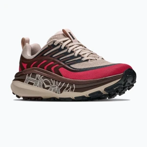 Buty do biegania męskie HOKA Stinson 8 river rock grey / spiced chocolate Beżowy