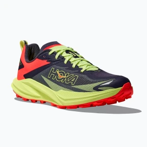 Buty do biegania męskie HOKA Zinal 3 squid ink / neon yuzu Czarny