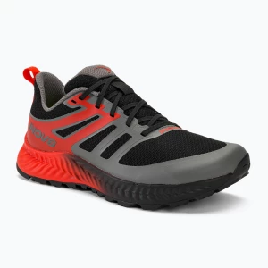 Buty do biegania męskie Inov-8 Trailfly black/fiery red/dark grey