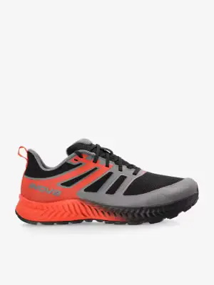 Buty do biegania męskie Inov-8 TrailFly Standard - black/fiery red/dark grey