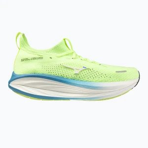Buty do biegania męskie Mizuno Neo Vista 3 lime pulp / white / blue jewel Zielony