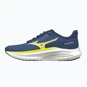Buty do biegania męskie Mizuno Wave Inspire 22 estate blue/lightning yellow