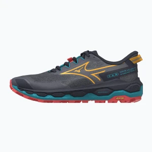 Buty do biegania męskie Mizuno Wave Mujin 11 odyssey gray/citrus/fiery coral 2