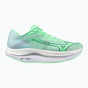 Buty do biegania męskie Mizuno Wave Rebellion Flash 2 neo mint/vintage indigo/hint of mint