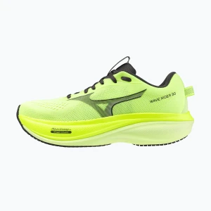 Buty do biegania męskie Mizuno Wave Rider 30 lime pulp / black oyster / gf white Zielony