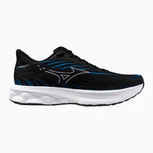 Buty do biegania męskie Mizuno Wave Skyrise 6 black/white/blue pace