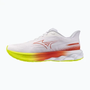 Buty do biegania męskie Mizuno Wave Skyrise 7 white / orange / evening primrose
