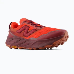Buty do biegania męskie New Balance Fresh Foam Hierro V9 neo flame/mulled wine Czerwony