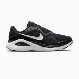 Buty do biegania męskie Nike Structure 26 Wide black / wolf grey / metallic silver / white