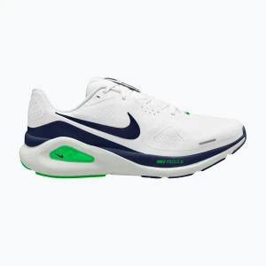Buty do biegania męskie Nike Structure 26 white/green spark/midnight navy