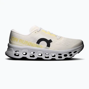 Buty do biegania męskie On Cloudmonster 3 ghost / glacier Beżowy