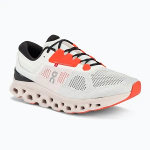 Buty do biegania męskie On Cloudstratus 3 undyed-white/sand