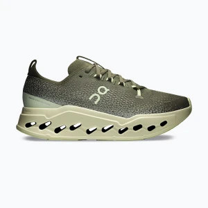 Buty do biegania męskie On Cloudsurfer Max olive/seedling Zielony