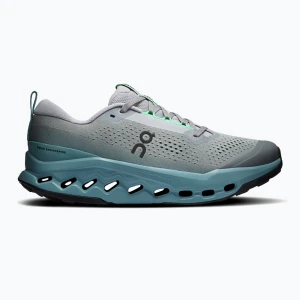 Buty do biegania męskie On Cloudsurfer Trail 2 platinum / tide Szary