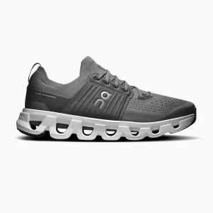 Buty do biegania męskie On Cloudswift 4 rock / white Szary