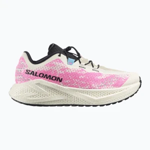 Buty do biegania męskie Salomon Aero Glide 4 GRVL vanilla ice/knockout pink/black