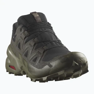 Buty do biegania męskie Salomon Speedcross 6 GTX black/peat/deep lichen green