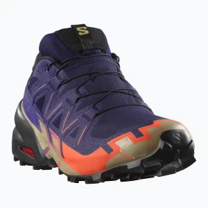 Buty do biegania męskie Salomon Speedcross 6 GTX maritime blue/black/cherry tomato