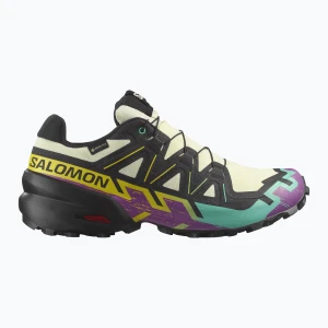 Buty do biegania męskie Salomon Speedcross 6 GTX transparent yellow/black/waterfall