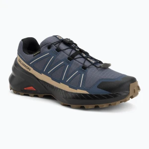 Buty do biegania męskie Salomon Speedcross Peak GTX grisaille / spellbound Granatowy