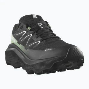 Buty do biegania męskie Salomon Ultra Flow 2 GTX black/black/patina green