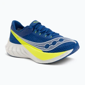 Buty do biegania męskie Saucony Endorphin Pro 4 lapis / citron Niebieski