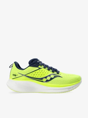 Buty do biegania męskie Saucony Ride 17 - citron/navy