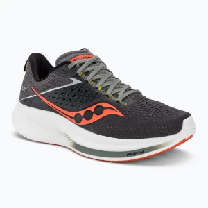 Buty do biegania męskie Saucony Ride 17 Wide shadow/pepper