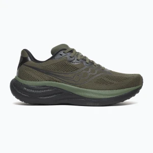 Buty do biegania męskie Saucony Ride 19 fatigue / black Zielony