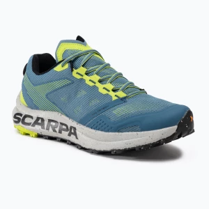 Buty do biegania męskie SCARPA Spin Planet ocean blue/lime