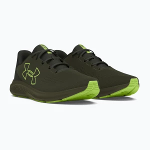 Buty do biegania męskie Under Armour Charged Pursuit 3 Big Logo marine od green/baroque green